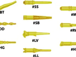 Wizarding Wands GOLD Pack Custom, Accessory BigKidBrix