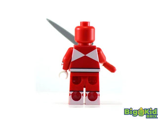 RED RANGER Custom Printed Lego Minifigure! Custom minifigure BigKidBrix