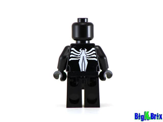 SPIDER FIGHTER BLACK SUIT Custom Printed & Inspired Marvel Lego Minifigure Custom minifigure BigKidBrix