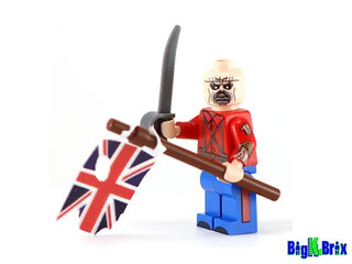 EDDIE IRON MAIDEN Custom Printed on Lego Minifigure! Custom minifigure BigKidBrix