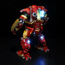 Light Kit For Hulkbuster, 76210 Light up kit Lightailing