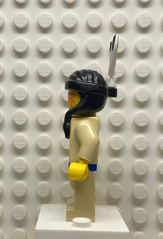 Indian, Tan Shirt, Tom O' Hawk, ww026 Minifigure LEGO®