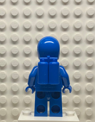 Classic Space-Blue with Air Tanks and Motorcycle Helmet, Brown Eyebrows (Reissue), sp004new2 Minifigure LEGO®