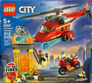 Fire Rescue Helicopter, 60281 Building Kit LEGO®