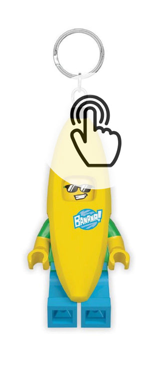 LEGO® Banana Guy Keychain LED Light 3” Keychain LEGO®