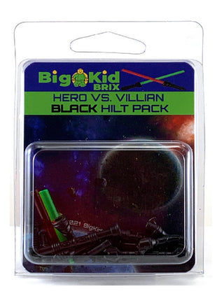 Hero Vs. Villain Black Hilt Pack Custom, Accessory BigKidBrix