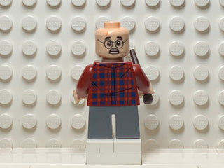 Harry Potter, Dark Red Plaid Flannel Shirt, hp143 Minifigure LEGO®   