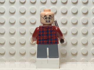 Harry Potter, Dark Red Plaid Flannel Shirt, hp143 Minifigure LEGO®