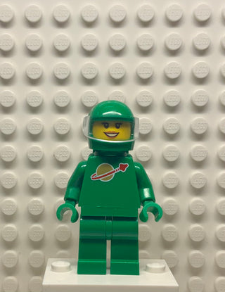 Classic Space-Green with Air Tanks and Motorcycle Helmet (Yve), idea008 Minifigure LEGO®