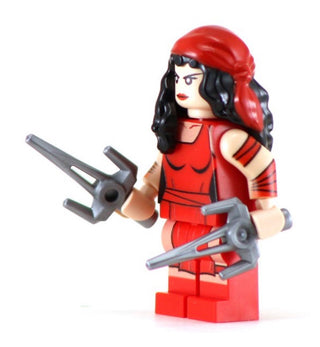 ELEKTRA Custom Printed Lego Marvel Minifigure! Custom minifigure BigKidBrix