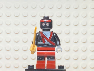 Foot Soldier, Robot- dark red legs, tnt005 Minifigure LEGO®