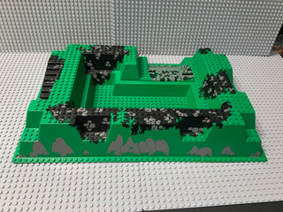 32x48 Raised LEGO® Baseplate w/ Center Pit and Stones Pattern 6261px1 Part LEGO®