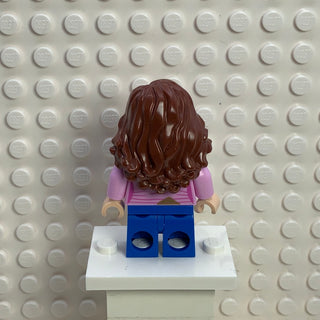 Hermione Granger - Bright Pink Jacket with Stains, Closed / Determined Mouth, hp327 Minifigure LEGO®