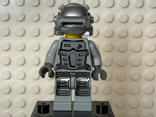 Power Miner - Rex, Gray Outfit, pm024 Minifigure LEGO®