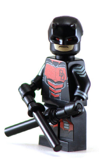 DARE DEMON Armored Custom Printed Minifigure Custom minifigure BigKidBrix