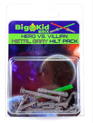 Hero Vs. Villain Metallic Hilt Pack Custom, Accessory BigKidBrix