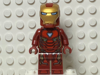 Iron Man Mark 50, sh0496, sh0497as Minifigure LEGO® Iron Man without wings, sh0496