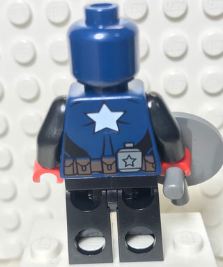 Toy Fair 2012 Captain America Lego Minifigure, sh0028 Minifigure LEGO®
