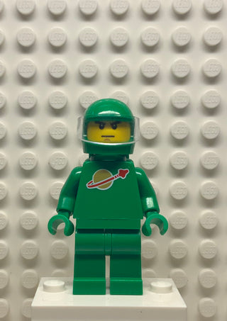 Classic Space-Green with Air Tanks and Motorcycle Helmet (Pete), idea007 Minifigure LEGO®