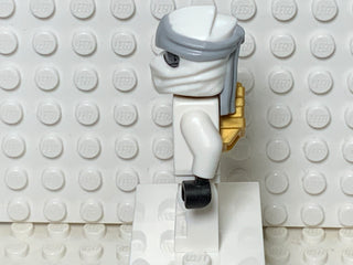 Zane,Legacy, Pearl Gold Armor Shoulder Pad, Flat Silver Head njo0670 Minifigure LEGO®