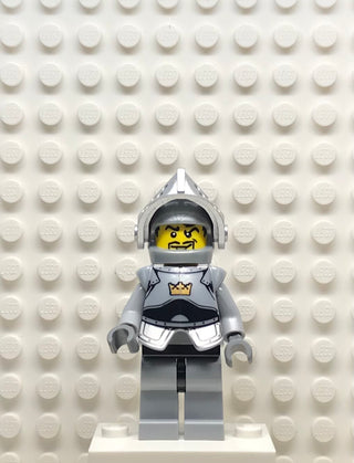 Fantasy Era, Crown Knight Plain with Breastplate, Helmet with Visor, Curly Eyebrows and Goatee, cas350 Minifigure LEGO®   
