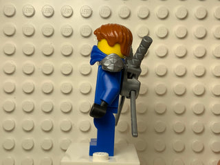 Jay (Techno Robe) - Rebooted, Flat Silver Shoulder Armor, njo0103 Minifigure LEGO®