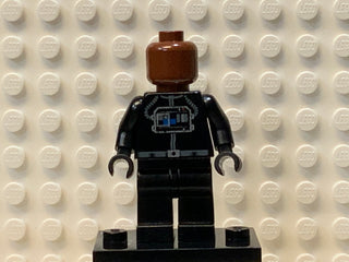 TIE Fighter Pilot, Brown Head sw0035 Minifigure LEGO®   
