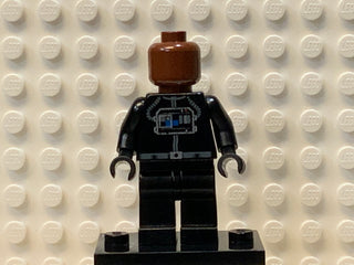 TIE Fighter Pilot, Brown Head sw0035 Minifigure LEGO®