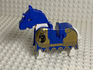 LEGO® Horse Barding, Armor Knights Kingdom II Lion w/ Crown, 2490pb05 LEGO® Animals LEGO®