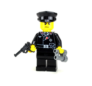 German Panzer Commander Custom Minifigure, BB89 Custom minifigure Battle Brick