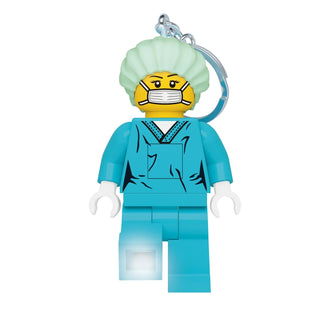 LEGO® Surgeon Keychain LED Light 3” Keychain LEGO®