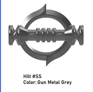 HILT #SS Model Custom Star Wars Lightsaber For LEGO Minifigures. Custom, Accessory BigKidBrix Grey