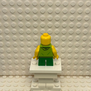 Girl, Lime Hoodie, Orange Cat Face Paint, cty1014 Minifigure LEGO®   