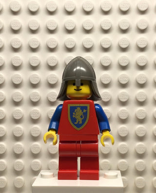 Crusader-Lion, Red Legs, Dark Gray Neck-Protector, cas121 Minifigure LEGO®
