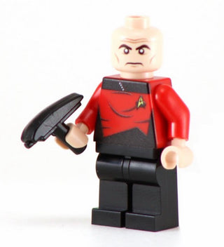 CAPTAIN JEAN LUC PICARD Custom Printed Star Trek Lego Minifigure Custom minifigure BigKidBrix   