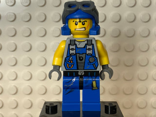 Power Miner - Rex, Goggles, pm022 Minifigure LEGO®   