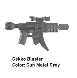 Custom Star Wars Gekko Blaster For LEGO Minifigures. Custom, Accessory BigKidBrix Grey