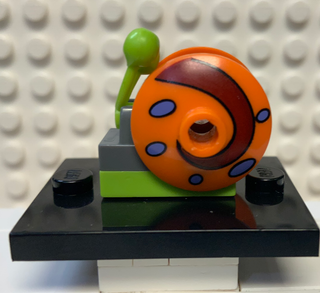 Snail (Brick Built), Spongebob Squarepants with Orange Shell (Gary), bob004 Minifigure LEGO®