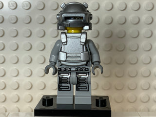 Power Miner - Brains, Gray Outfit, pm032 Minifigure LEGO®