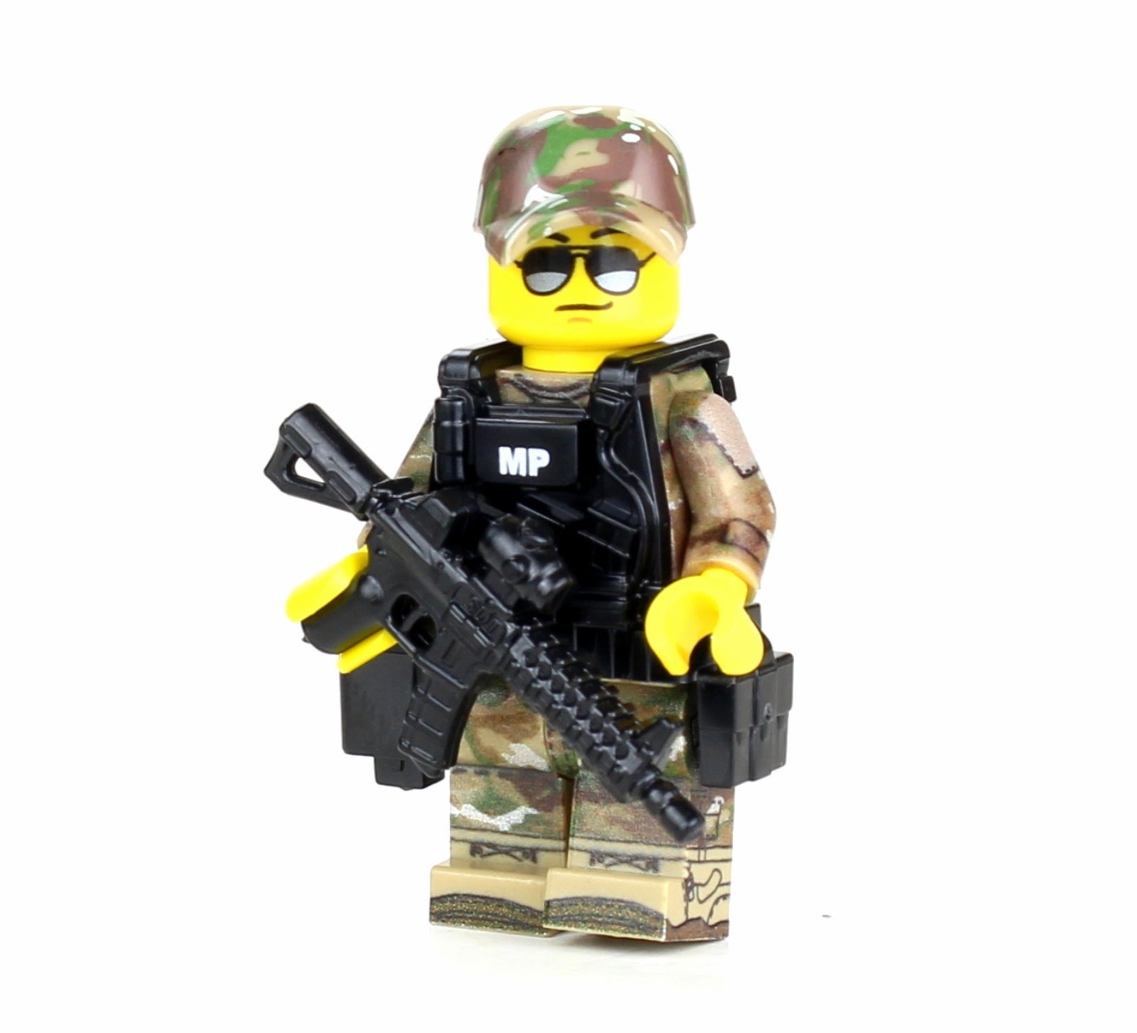 African American Special Forces Soldier made with real LEGO