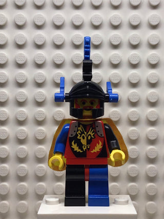 Dragon Knights, Dragon Master, Blue Plumes, Dragon Cape, cas236 Minifigure LEGO®