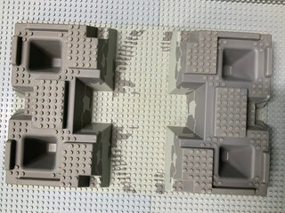 32x48 Raised Baseplate w/ 4 Corner Pits & Rock Raiders Pattern 30271px3 LEGO® Part LEGO®