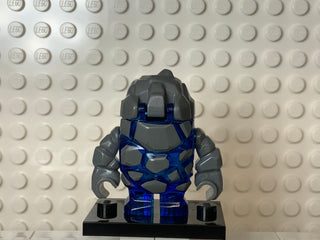 Rock Monster - Glaciator (Trans-Dark Blue), pm004 Minifigure LEGO®