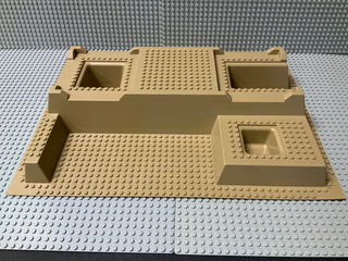 32x48 Raised LEGO® Baseplate w/ Level Front 51542 Dark Tan Part LEGO®
