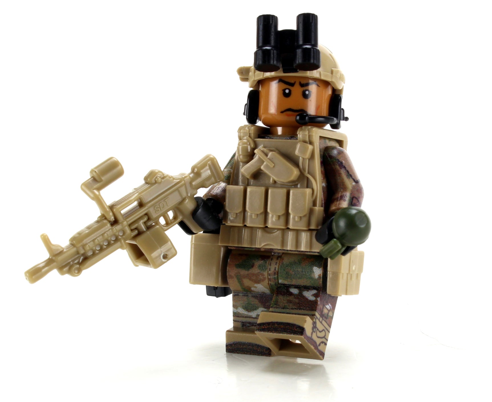 Army OCP 82nd Airborne Soldier Made With Real LEGO® Minifigure