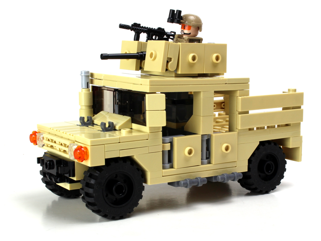 Army Tactical Gun Truck 4x4 United Brick Co®