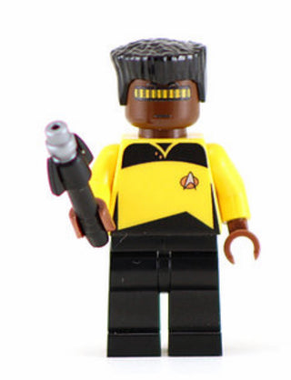 Geordi LaForge Custom Printed Star Trek Lego Minifigure Custom minifigure BigKidBrix   