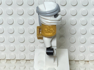 Zane,Legacy, Pearl Gold Armor Shoulder Pad, Flat Silver Head njo0670 Minifigure LEGO®