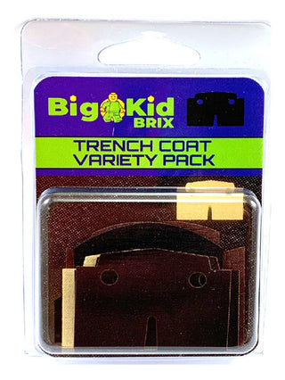 Trench Coat Variety Pack Custom, Accessory BigKidBrix
