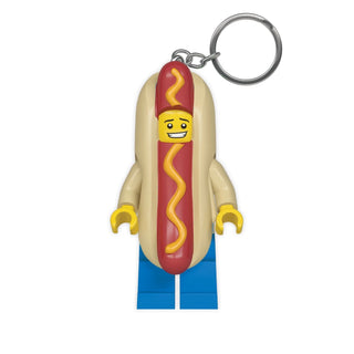 LEGO® Hot Dog Man Keychain LED Light 3” Keychain LEGO®